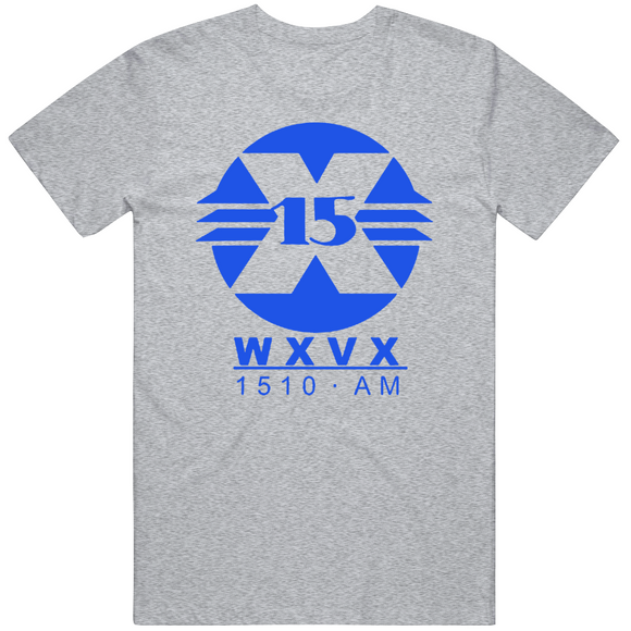 WXVX  X15 1510 AM RADIO Pittsburgh Cult Classic Station v2 T Shirt