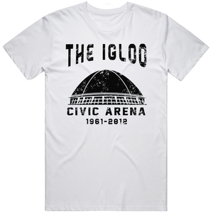 The Igloo Civic Arena Pittsburgh Hockey Fan T Shirt