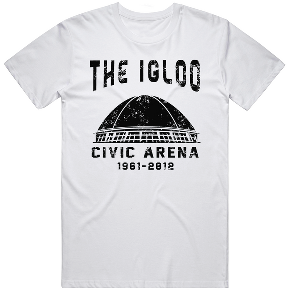 The Igloo Civic Arena Pittsburgh Hockey Fan T Shirt