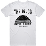 The Igloo Civic Arena Pittsburgh Hockey Fan T Shirt