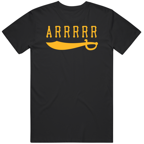 Arrrrr Pittsburgh Baseball Fan T Shirt