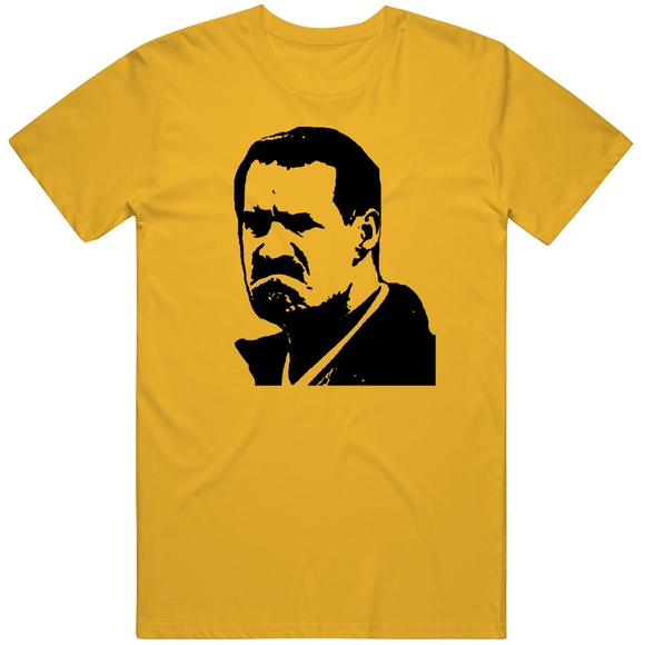 Bill Cowher Scowl Pittsburgh Legend Football Fan  T Shirt