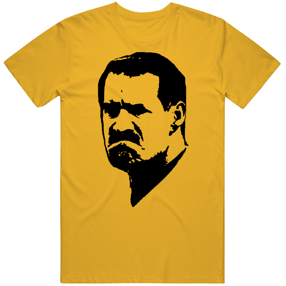 Bill Cowher Scowl Pittsburgh Legend Football Fan2 T Shirt