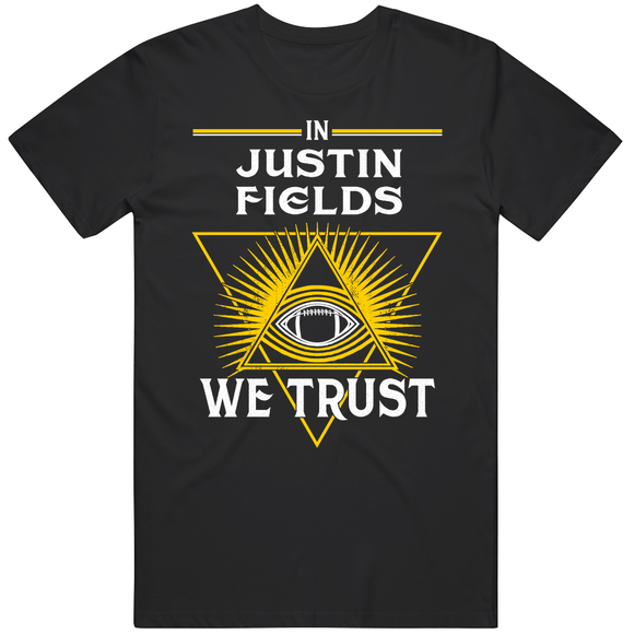 Justin Fields We Trust Pittsburgh Football Fan T Shirt