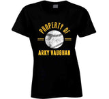 Arky Vaughan Property Of Pittsburgh Baseball Fan T Shirt