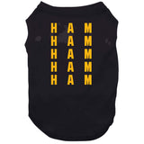Jack Ham X5 Pittsburgh Football Fan T Shirt