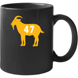 Mel Blount Goat 47 Pittsburgh Football Fan T Shirt