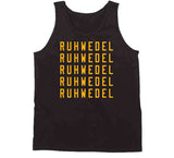 Chad Ruhwedel X5 Pittsburgh Hockey Fan T Shirt