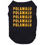 Troy Polamalu X5 Pittsburgh Football Fan T Shirt