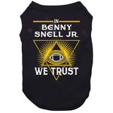Benny Snell Jr We Trust Pittsburgh Football Fan T Shirt