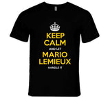 Mario Lemieux Keep Calm Pittsburgh Hockey Fan T Shirt