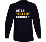Mitch Trubisky Freakin Pittsburgh Football Fan T Shirt