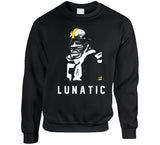 Jack Lambert Lunatic Pittsburgh Football Fan T Shirt