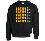 Chase Claypool X5 Pittsburgh Football Fan T Shirt