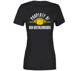 Ben Roethlisberger Property Of Pittsburgh Football Fan T Shirt