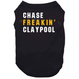 Chase Claypool Freakin Pittsburgh Football Fan T Shirt
