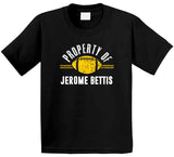 Jerome Bettis Property Of Pittsburgh Football Fan T Shirt