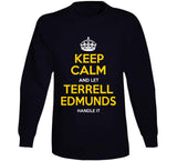 Terrell Edmunds Keep Calm Pittsburgh Football Fan T Shirt