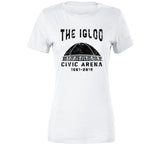 The Igloo Civic Arena Pittsburgh Hockey Fan T Shirt
