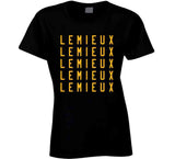 Mario Lemieux X5 Pittsburgh Hockey Fan T Shirt