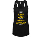 Brian Dumoulin Keep Calm Pittsburgh Hockey Fan T Shirt