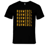 Chad Ruhwedel X5 Pittsburgh Hockey Fan T Shirt