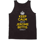 Jerome Bettis Keep Calm Pittsburgh Football Fan T Shirt