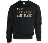 Andy Van Slyke Freakin Pittsburgh Baseball Fan T Shirt