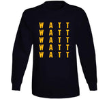 T.J. Watt X5 Pittsburgh Football Fan T Shirt