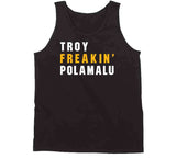 Troy Polamalu Freakin Pittsburgh Football Fan T Shirt