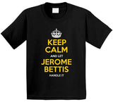 Jerome Bettis Keep Calm Pittsburgh Football Fan T Shirt