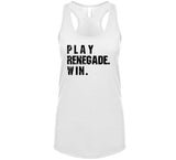 Play Renegade Win Pittsburgh Football Fan Distressed V2 T Shirt