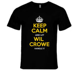 Wil Crowe Keep Calm Pittsburgh Baseball Fan T Shirt