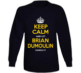 Brian Dumoulin Keep Calm Pittsburgh Hockey Fan T Shirt