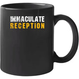 Franco Harris Immaculate Reception Pittsburgh Football Fan Distressed T Shirt