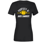 Jack Lambert Property Of Pittsburgh Football Fan T Shirt