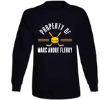 Marc-Andre Fleury Property Of Pittsburgh Hockey Fan T Shirt