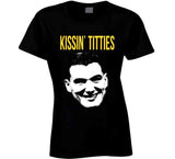 Mitchell Trubisky Kissin Titties Pittsburgh Football Fan T Shirt