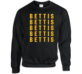 Jerome Bettis X5 Pittsburgh Football Fan T Shirt