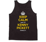 Kenny Pickett Keep Calm Pittsburgh Football Fan T Shirt