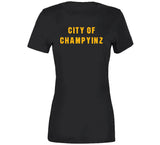 City Of Champyinz Pittsburgh Football Fan T Shirt
