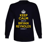 Bryan Reynolds Keep Calm Pittsburgh Baseball Fan T Shirt