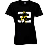 Franco Harris 32 Goat Immaculate Reception 50th Anniversary Pittsburgh Football Fan T Shirt