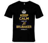 JT Brubaker Keep Calm Pittsburgh Baseball Fan T Shirt