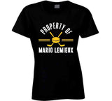 Mario Lemieux Property Of Pittsburgh Hockey Fan T Shirt