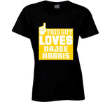 Najee Harris This Guy Loves Pittsburgh Football Fan T Shirt