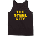 The Steel City Pittsburgh Baseball Hockey Football Fan T Shirt