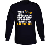 Rod Woodson Boogeyman Pittsburgh Football Fan T Shirt