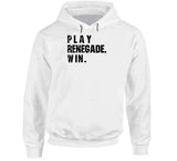 Play Renegade Win Pittsburgh Football Fan Distressed V2 T Shirt