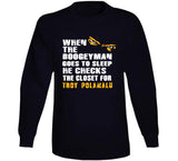 Troy Polamalu Boogeyman Pittsburgh Football Fan T Shirt